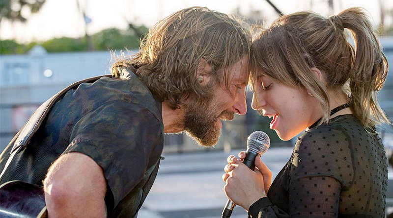 Lady Gaga i Bradley Cooper w filmie "Narodziny Gwiazdy"