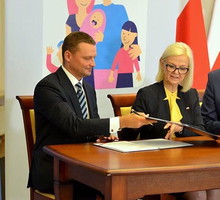 Minister Rodziny, Pracy i Polityki Społecznej Bożena Borys-Szopa