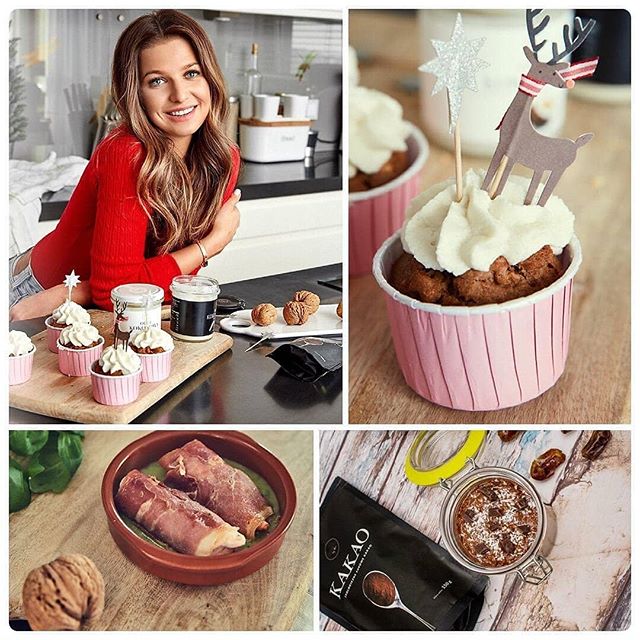 Anna Lewandowska na świątecznych zakupach