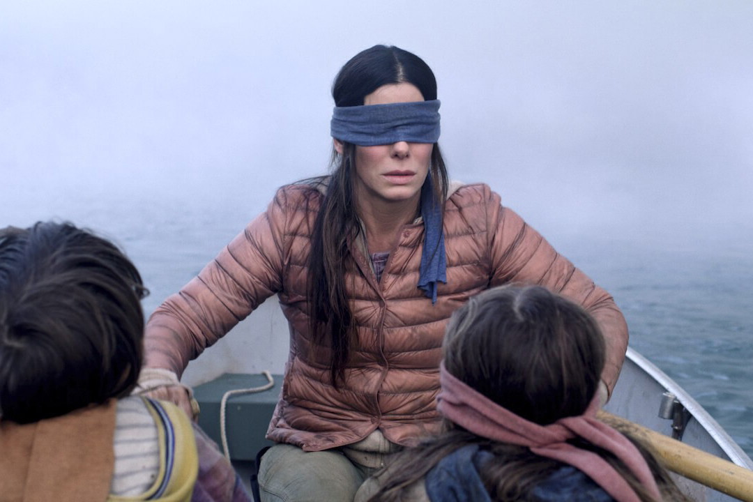 "Nie otwieraj oczu" Sandra Bullock