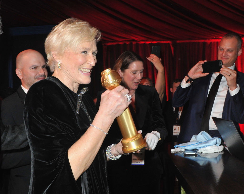 Glenn Close Złote Globy 2019