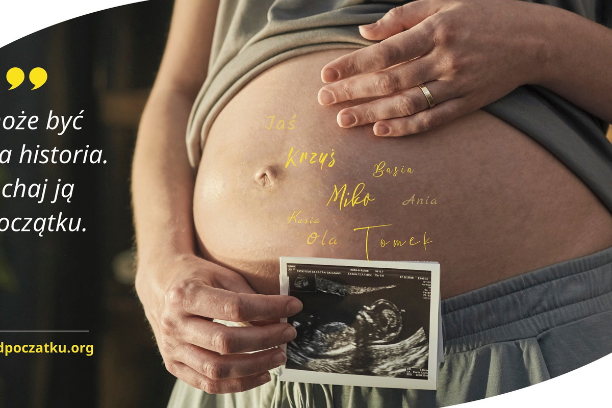 Ta kampania antyaborcyjna już budzi kontrowersje: na plakatach imiona dzieci, obrączka i zdjęcie USG