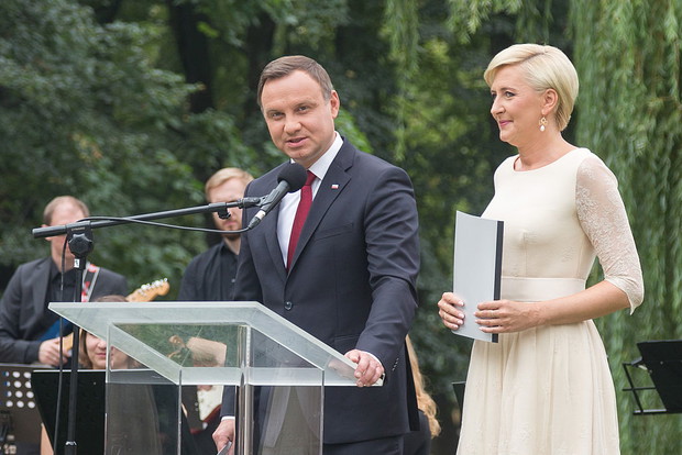 Agata Duda i Andrzej Duda