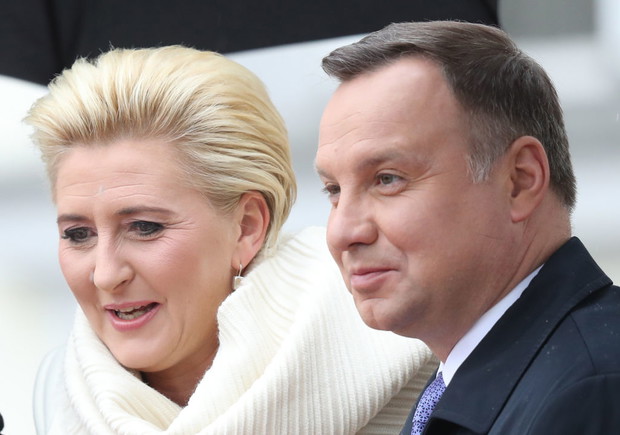 Agata Duda i Andrzej Duda