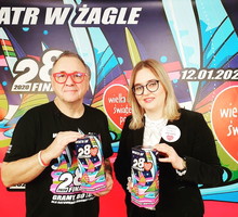 Magdalena Adamowicz i Jurek Owsiak