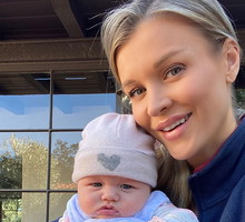 Joanna Krupa z córeczką