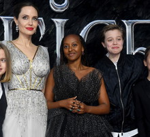 Angelina Jolie z dziećmi