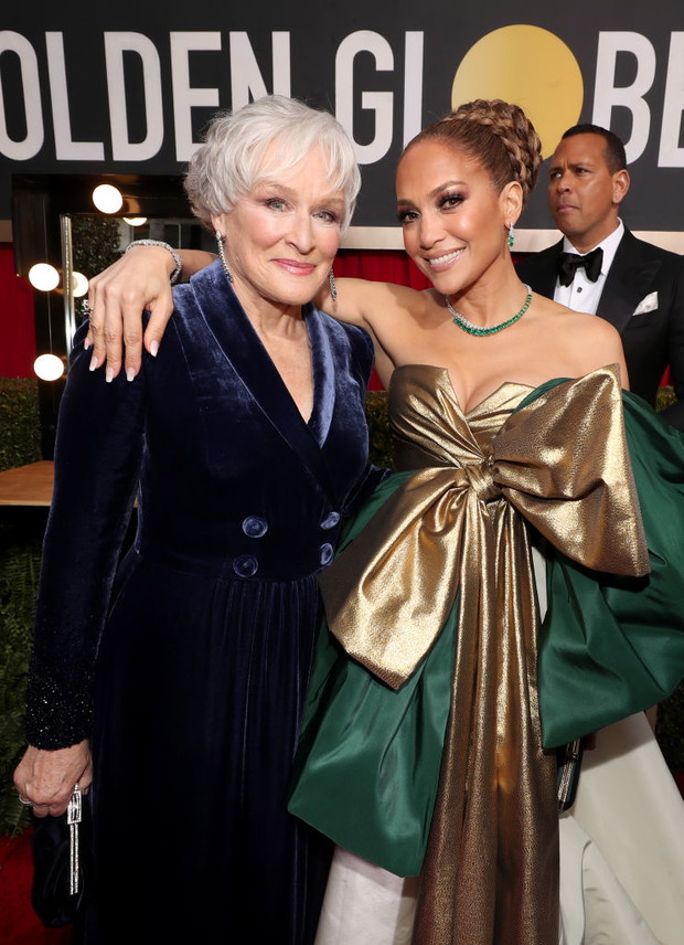 Glenn Close i J.Lo Złote Globy 2020