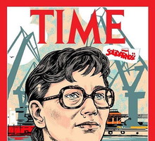 Anna Walentynowicz na okładce magazynu "Time"