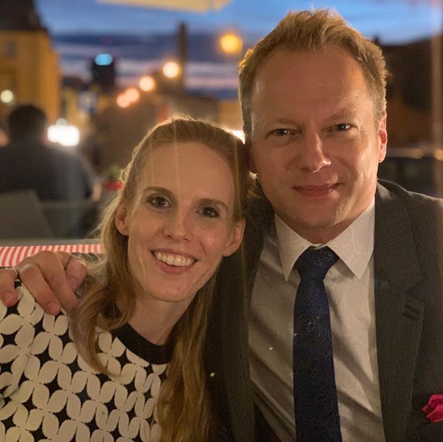 Kasia Stuhr-Błażejewska i Maciej Stuhr