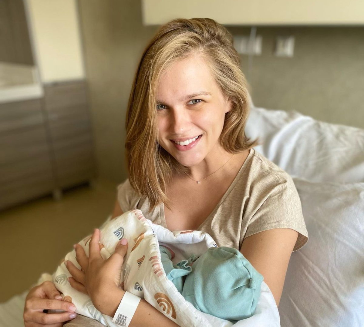 Agnieszka Kaczorowska urodziła