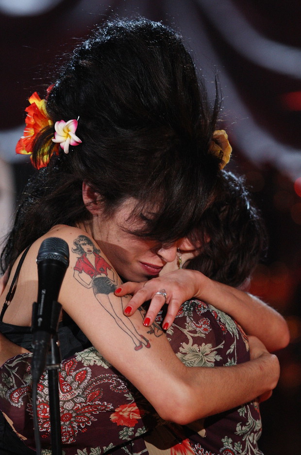 Amy Winehouse z matką, Janis Winehouse