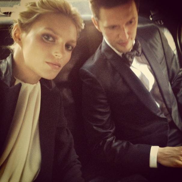 Anja Rubik i Sasha Knezevic