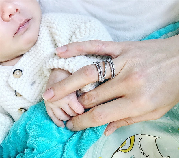 Anna Wendzikowska z córką Antoniną