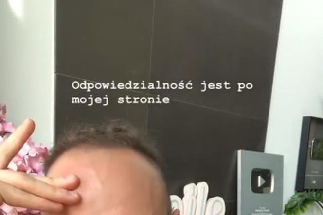 Mateusz Janusz przeprasza za salto na Instagramie