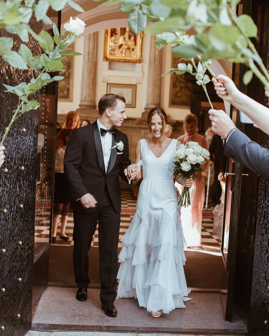 Klaudia Szafrańska i Józef Pawłowski wzięli ślub