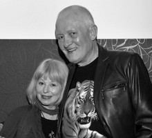 Marek Frąckowiak i jego żona Ewa Złotowska