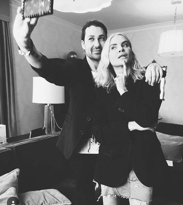Joanna Horodyńska i David Garrett