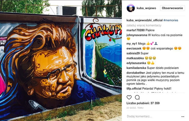 Mural Zbigniewa Wodeckiego