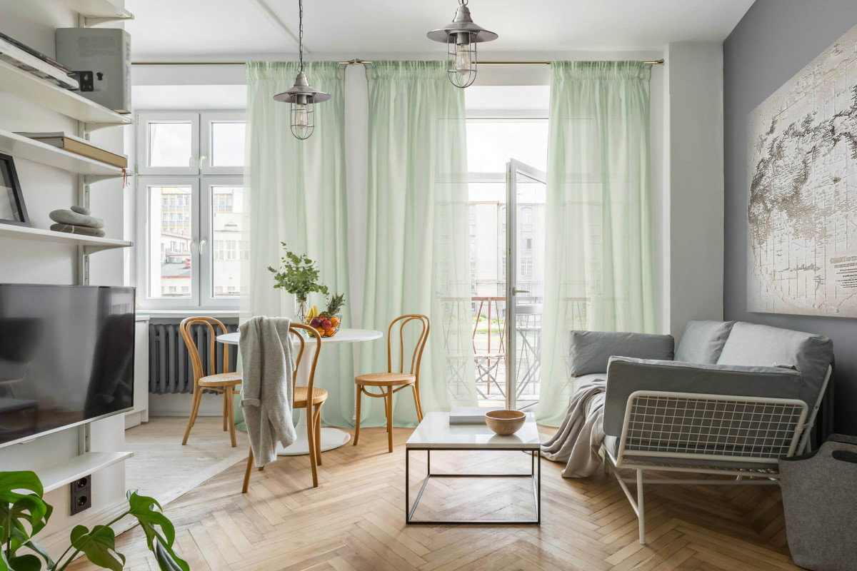 Firanki - jak prawidłowo dobrać materiał i rozmiar firanki do nowoczesnych wnętrz?