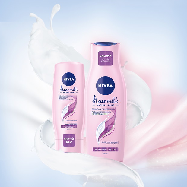 Nivea Hair Milk szampon i odżywka