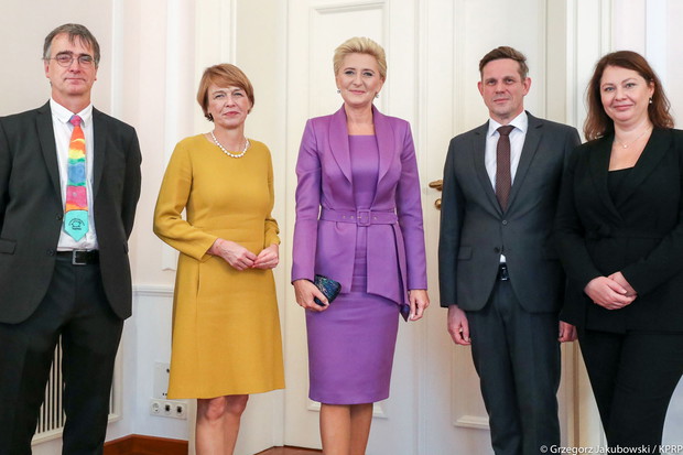 Agata Duda w Berlinie