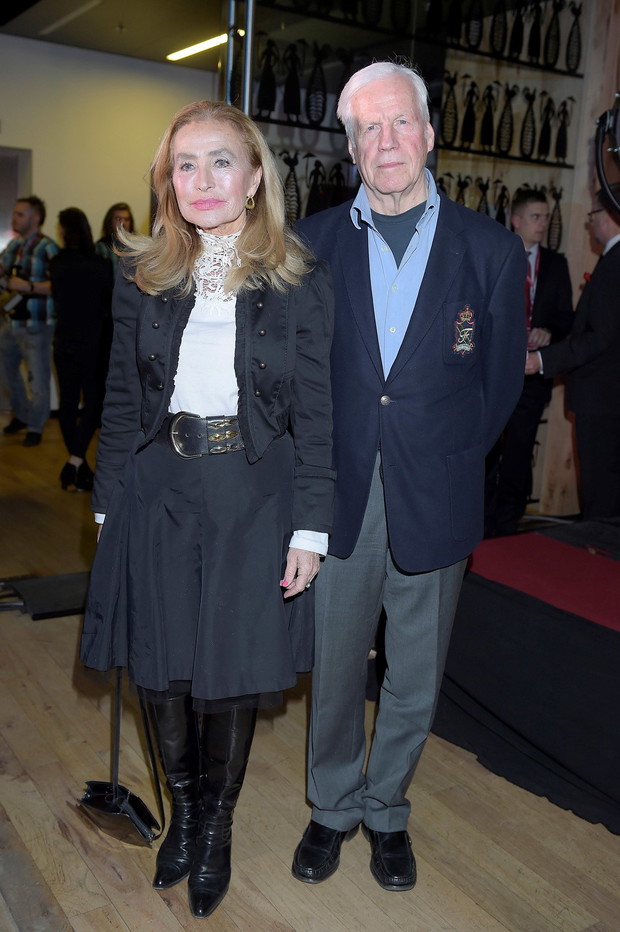 Bogumiła Wander z mężem Krzysztofem Baranowskim