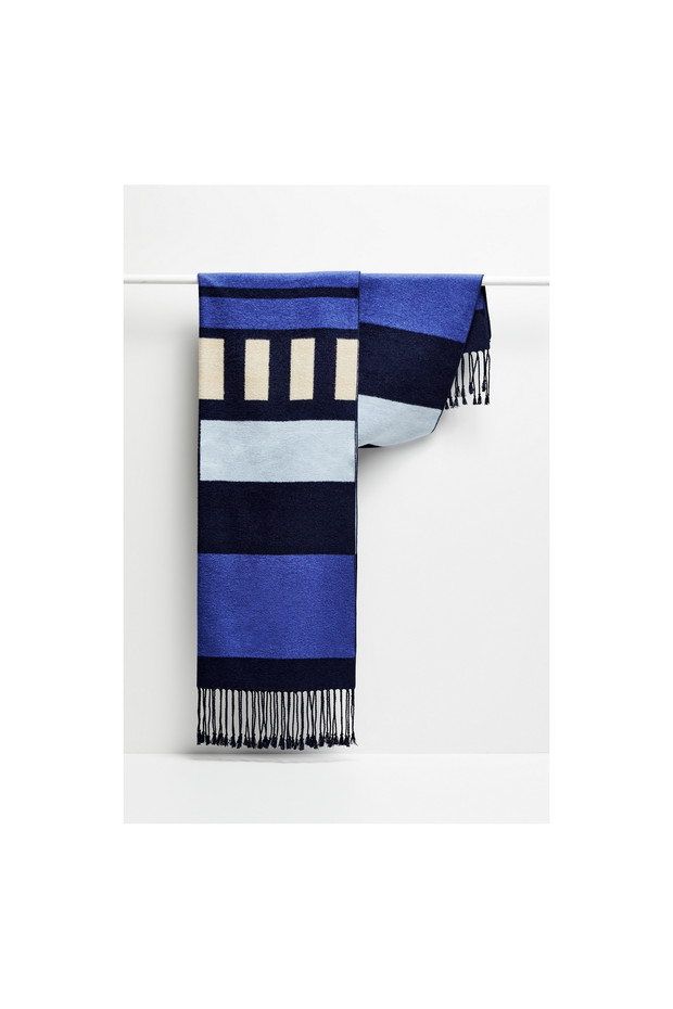 Szalik Aryton z wełny i jedwabiu; 429 zł