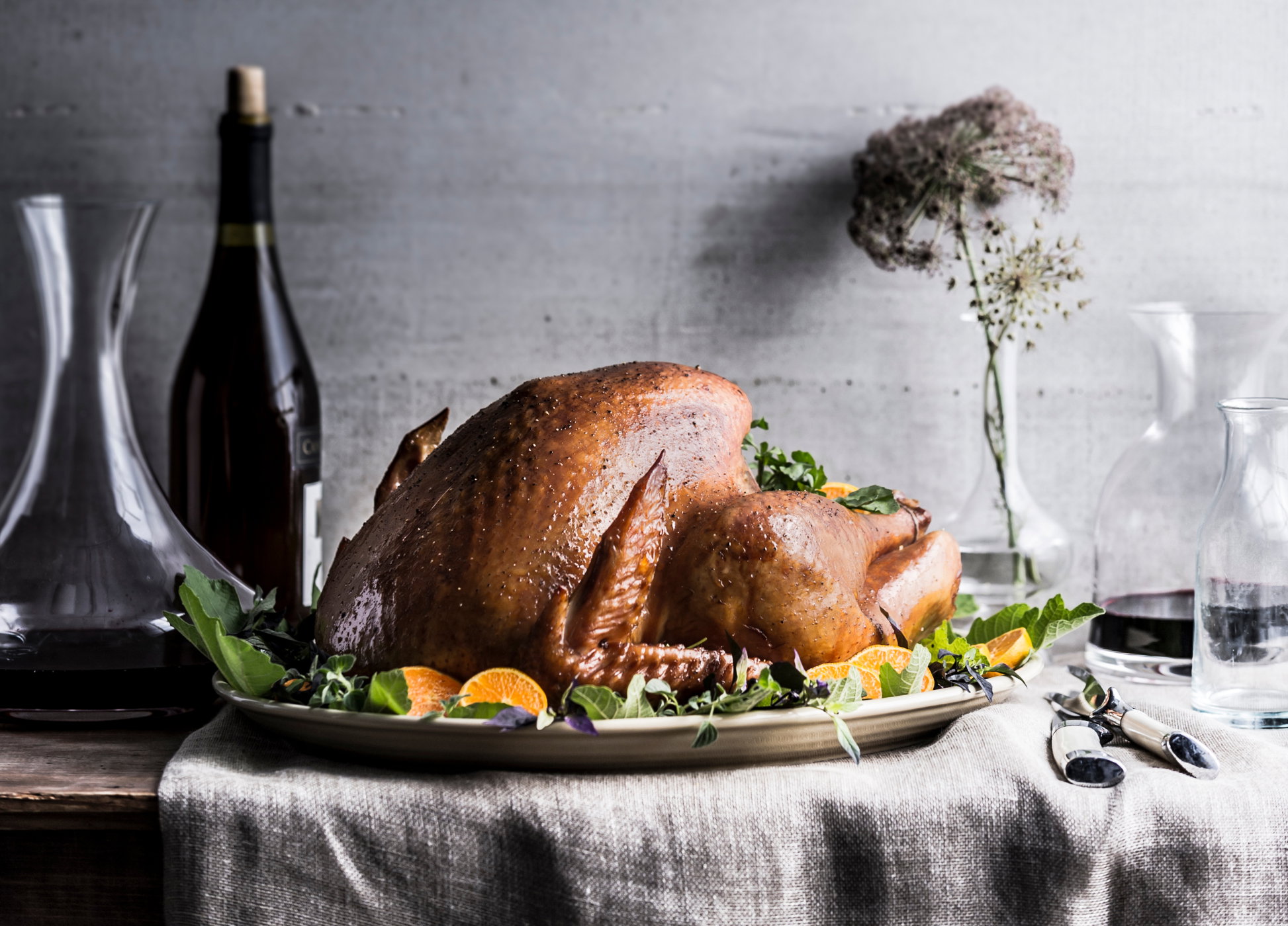 Kaczka w pomarańczach