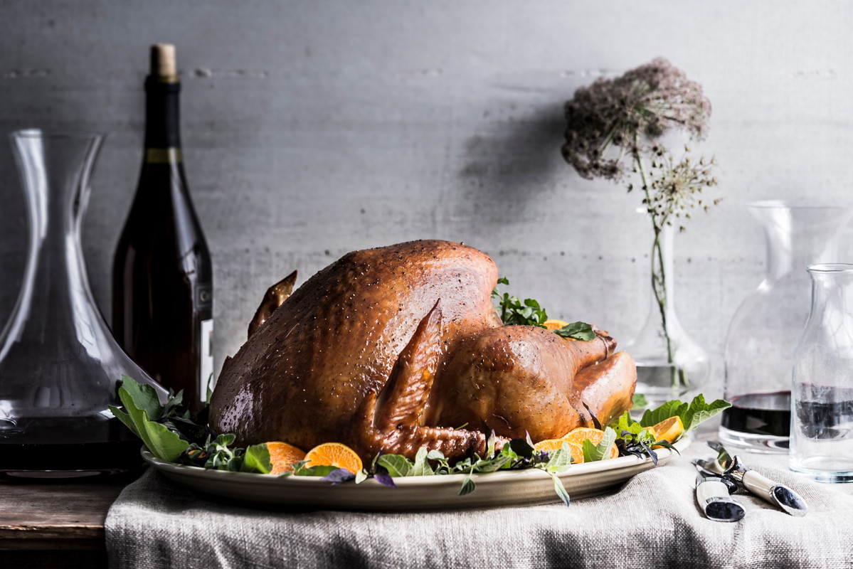 Kaczka w pomarańczach