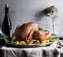 Kaczka w pomarańczach