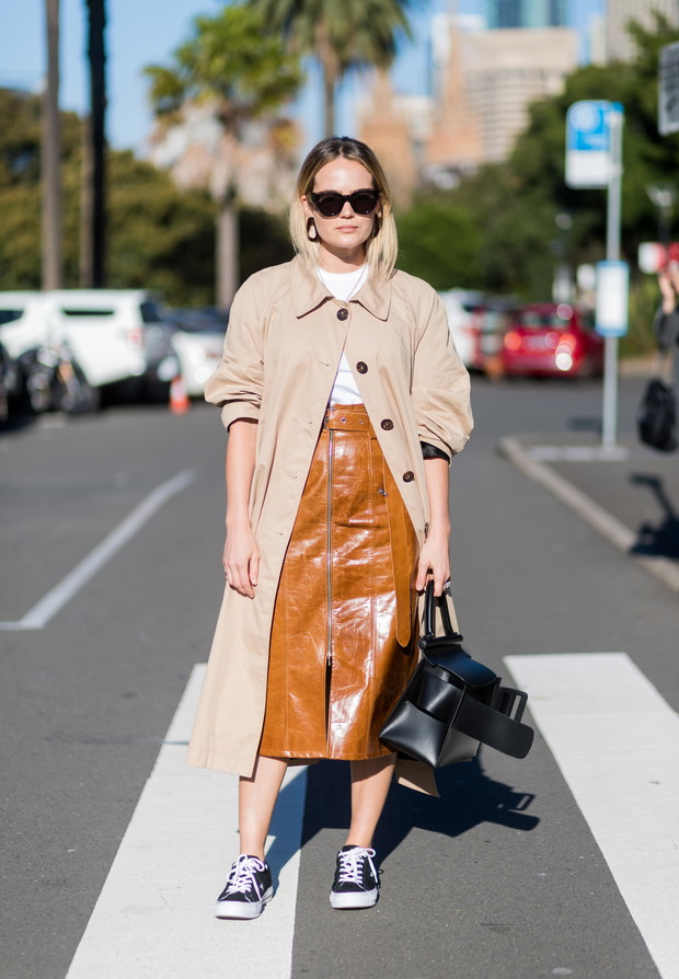 Beże i brązy: trendy moda wiosna 2019