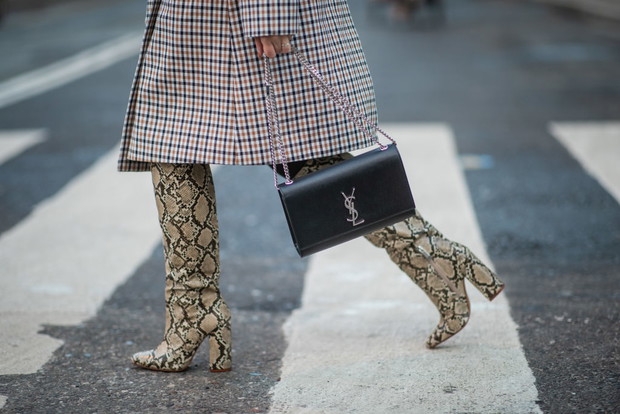 Wzór wężowej skóry hitem trendy moda wiosna 2019