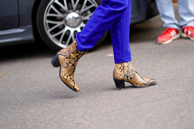 Wzór wężowej skóry hitem trendy moda wiosna 2019