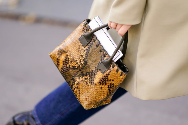 Wzór wężowej skóry hitem trendy moda wiosna 2019