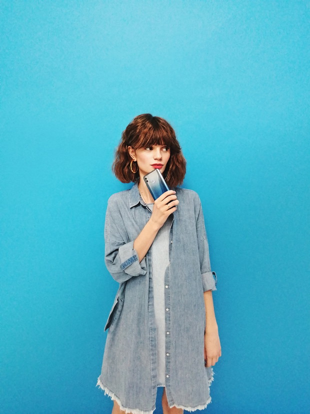 Sesja mody w ELLE sfotografowana Honor 10 Lite