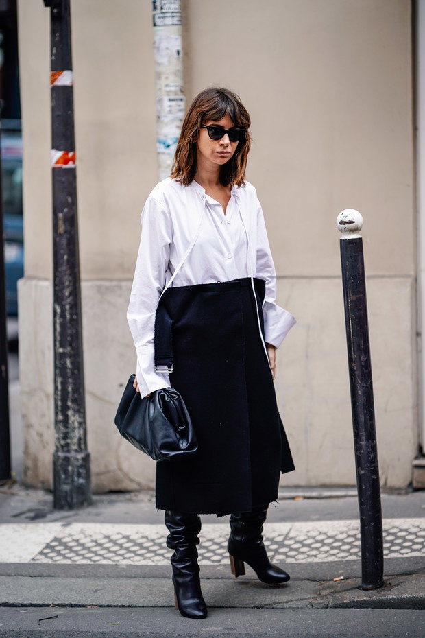 Biała koszula na wiosnę 2019