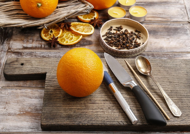 DEKORACJE NA ŚWIĘTA - bożonarodzeniowy świecznik DIY