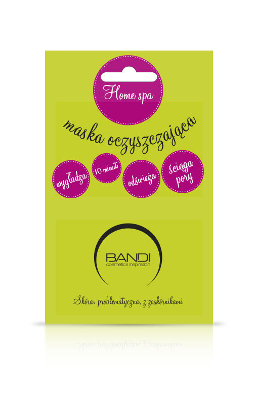 Maseczka Oczyszczająca Bandi Home SPA - 12 ml