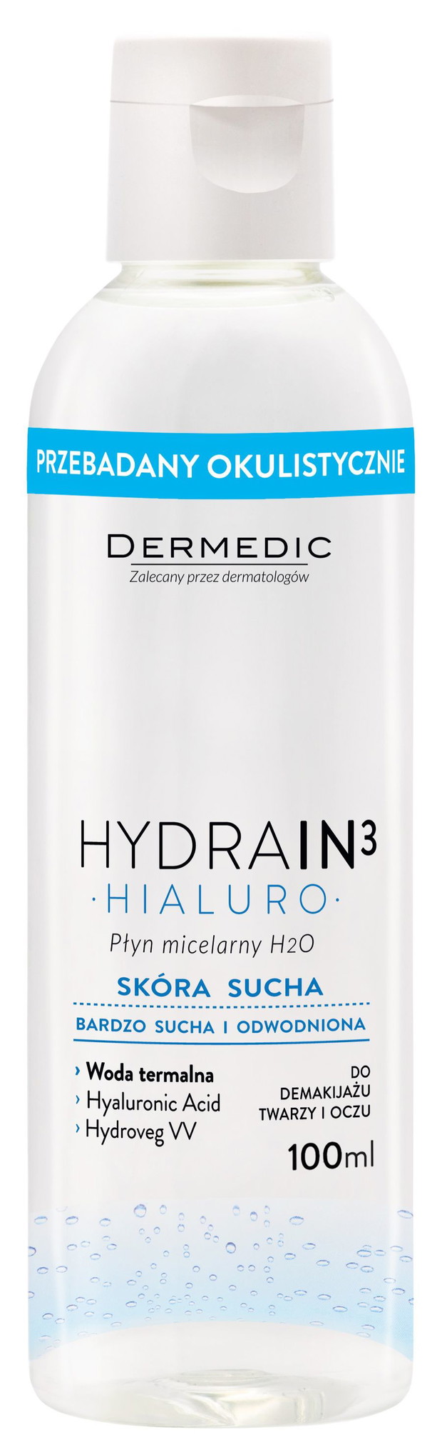 Płyn micelarny Dermedic HYDRAIN3 HIALURO