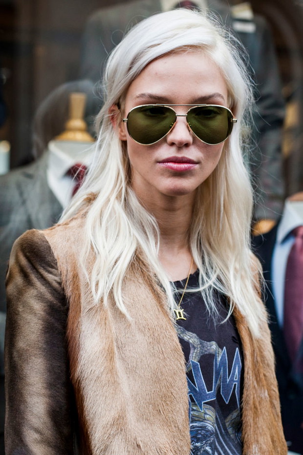 Skandynawski blond - modny kolor na wiosnę