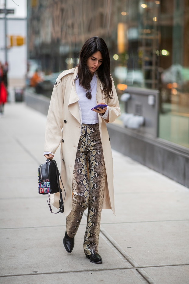 Zwierzęce wzory trendy moda wiosna 2019