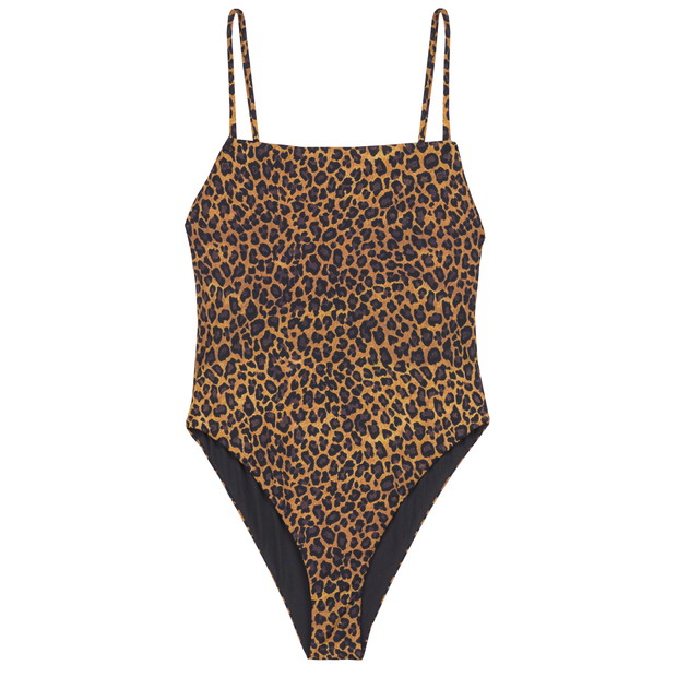 Kostium kąpielowy w cętki Pull & Bear