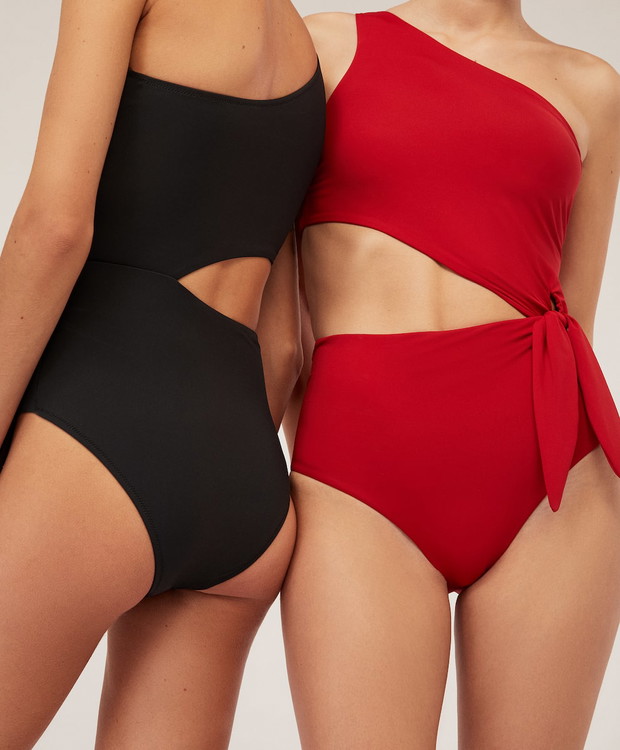 Kostiumy kąpielowe lato 2019 trendy Oysho