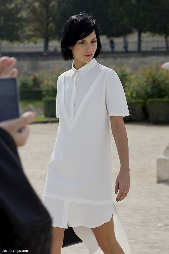 Biała sukienka wiosna lato 2017