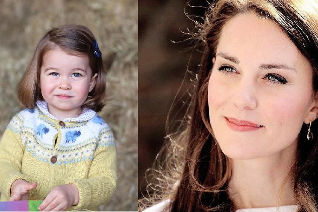 Księżna Kate i księżniczka Charlotte