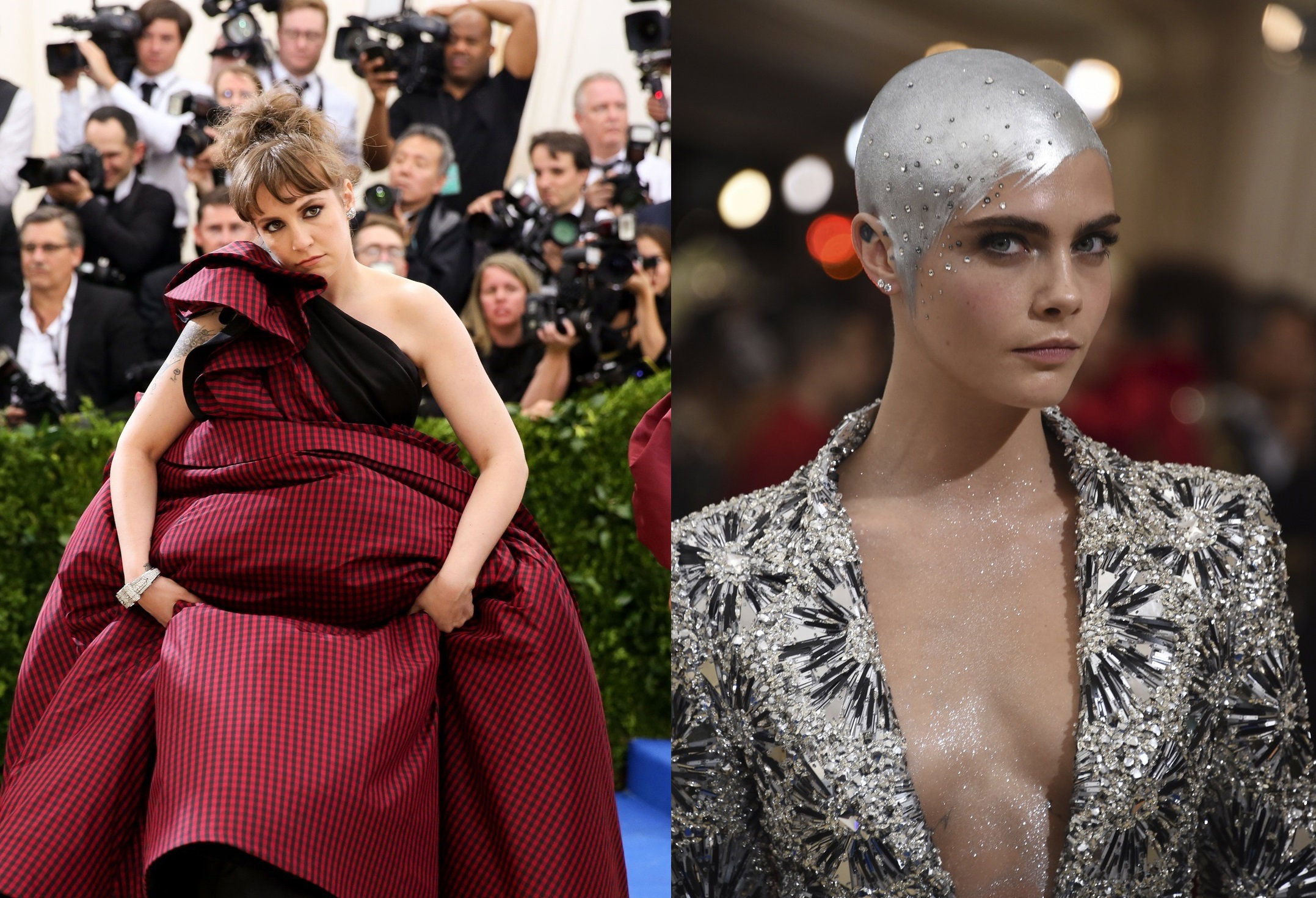 Lena Dunham, Cara Delevigne MET Gala 2017