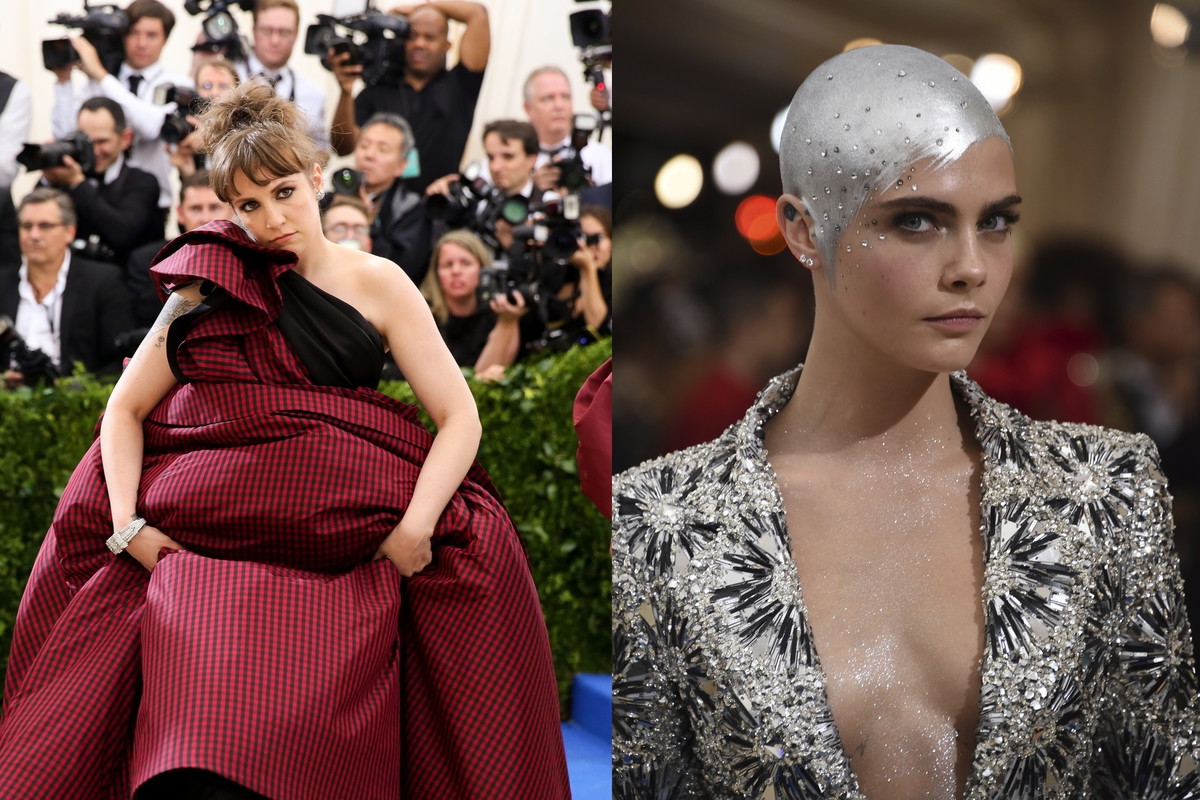 Lena Dunham, Cara Delevigne MET Gala 2017