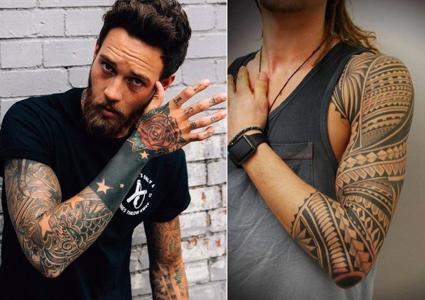 Tatuaże męskie na ramię