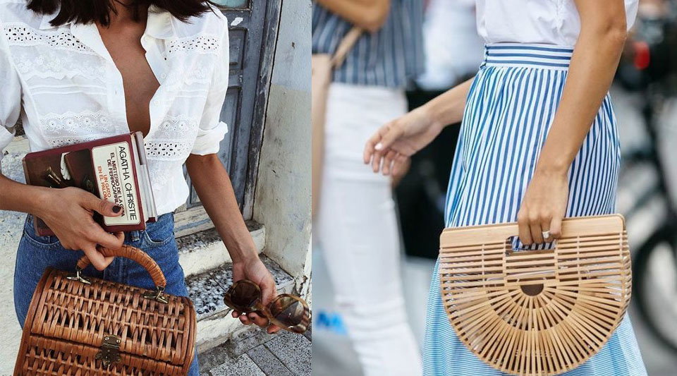 Kosze wiklinowe na lato